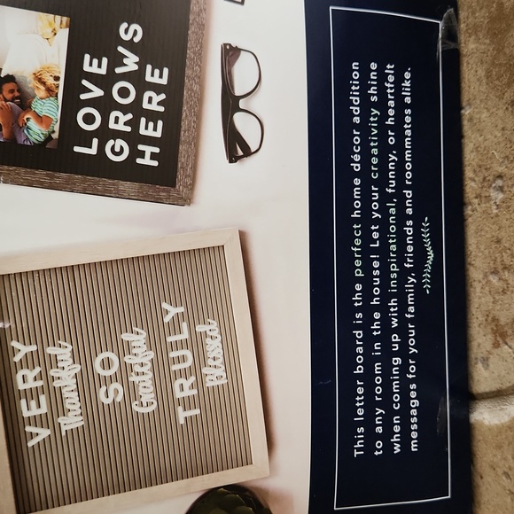 NWT in box cute letter board - Picture 4 of 7